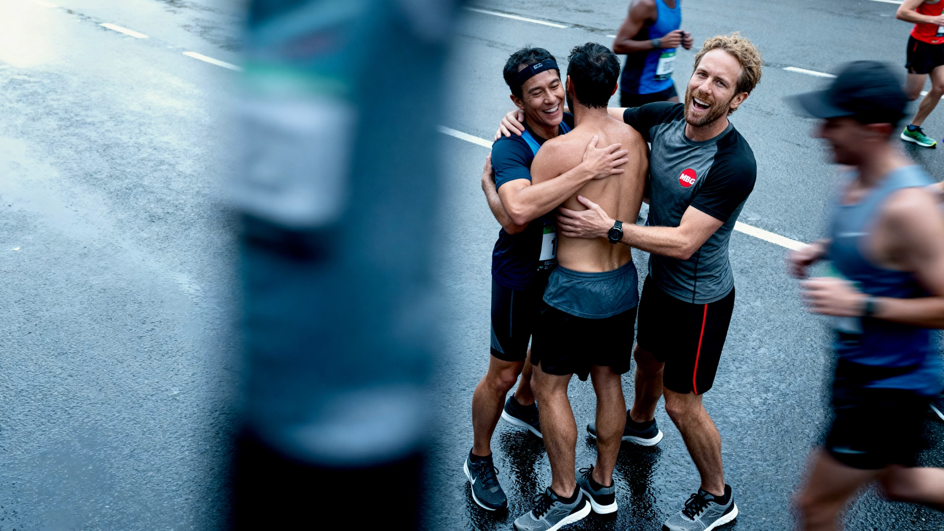 AI Bildserie Sales und Marathon